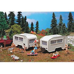 45147 H0 Wohnwagen, 2 Stück