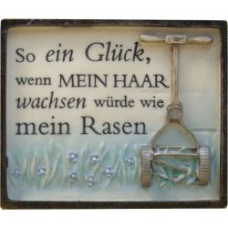 Ref: 15-2 Gartenschild: So ein Glück