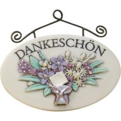 Sch: 10 Schnittblumendeko Dankeschön