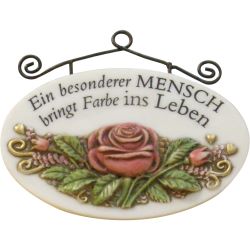 Sch: 02 Schnittblumendeko Ein besonderer Mensch