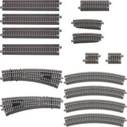 01834 Gleiserweiterungsset Bettungsgleis - Parallelkreis Teil 1