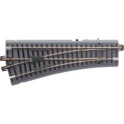 83821 Bettungsgleis braun Weiche links