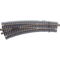 83864 Bettungsgleis braun Innenbogenweiche links