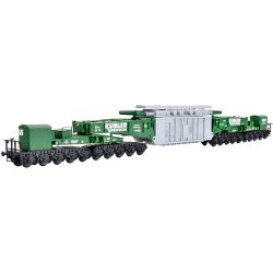 16500 Schienentiefladewagen MAN Uaai 687.9