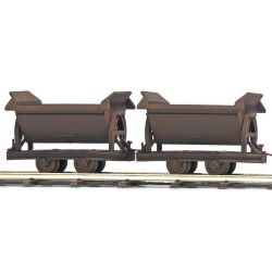 12215 verrostete Kipploren (2 Stück)