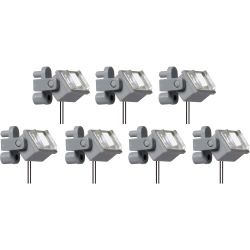 6339 Deckenstrahler, LED weiß, 7 Stück