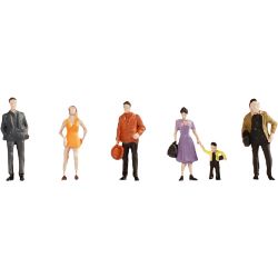 18101 Passanten, 6 Figuren