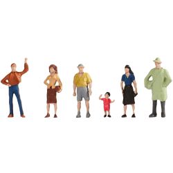 47100 Passanten, 6 Figuren