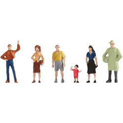 38100 Passanten, 6 Figuren