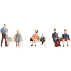 18116 Reisende, 6 Figuren (ohne Bänke)