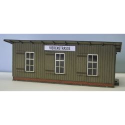 HO-Vierenstraße Lasercut 3D Bausatz