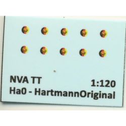 Ha0-TT-NVA Logo  1 Bogen   10 X Decal