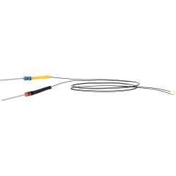 3562 LED weiß mit angelötetem Kabel, 5 Stück