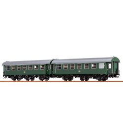 46303 Personenwagen B3yg der DB, 2er-Set, Ep. III
