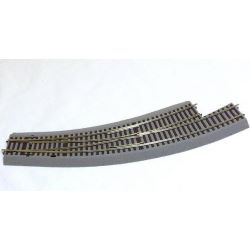 42570 Bogenweiche R5/R6 links ROCO LINE mit Bettung