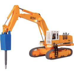 1271 H0 LIEBHERR 974 mit bewegtem Abbruchmeißel