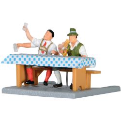 1525 H0 Biertrinker mit bewegten Armen