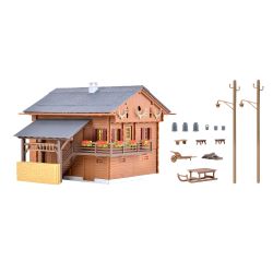 38011 Berghaus inkl. Hausbeleuchtungs-Startset