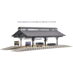 43545 H0 Bahnsteighalle mit LED-Beleuchtung