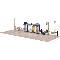 45154 H0 Bushaltestelle mit LED-Beleuchtung