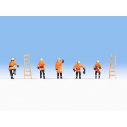 15022 Feuerwehr (orange Schutzanzüge)