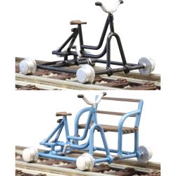 22200 Schienenfahrrad, Bausatz für 2 Modelle