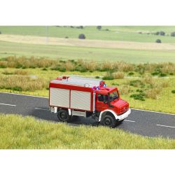 5599 H0 Mercedes Unimog Feuerwehr mit Funktion
