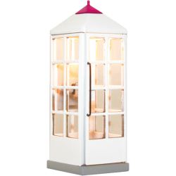 1372 Telefonzelle Telekom geschlossen, mit LED