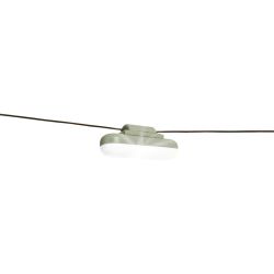 6366 Hängelampe mit Seilaufhängung, LED weiß