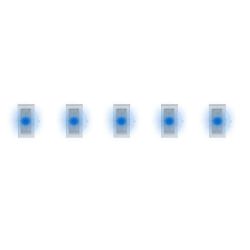 163751 SMD-LEDs, blau (5 Stück)