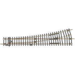 55170 Weiche, links WL mit Betonschwellen