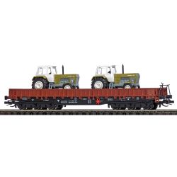 31170 Flachwagen Samm 4818, DR, Ep. IV, beladen