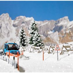 1120 Schneefangzäune und Schneestangen