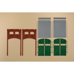 80529 Wände 2391G rot, Tore L