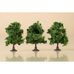 70936 Laubbäume dunkelgrün 7 cm (3 Stück)