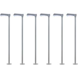 64976 Straßenleuchte modern, LED weiß 5+1