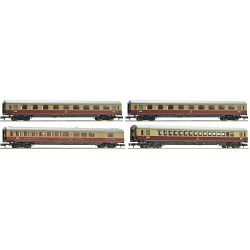 881905 4-tlg. Reisezugwagenset TEE 22/23 „Van Beethoven“, DB, Ep. IV