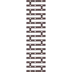 35098 Dreischienen Flexgleisrost TT/TTe 80 mm 10 x
