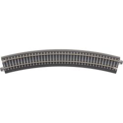 83770 Bettungsgleis grau BR 31: Gebogenes Gleis, R 396 mm/30°, grau
