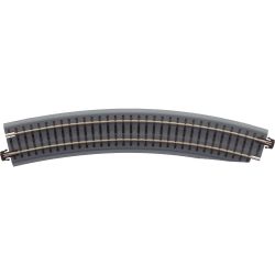 83783 Bettungsgleis braun BR 11-32kre: Gebogenes Pass-Stück, rechts, R 396 mm