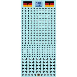 1250 Bundeswehr Eiserne Kreuze 1:87