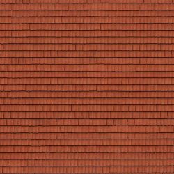 56670 3D-Kartonplatte “Dachziegel” rot