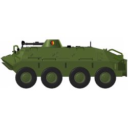 NA 88127 Schützenpanzer SPW 60 PB mit Turm, NVA