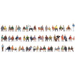 18402 Mega-Spar-Set Sitzende, 60 Figuren, ohne Bänke