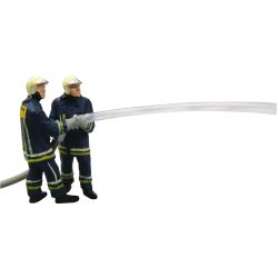 1542 H0 Feuerwehrmänner beim Löschangriff