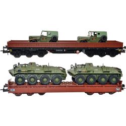 NW22098 2er Set Militärtransport der NVA, DR, Ep.IV, Set 2