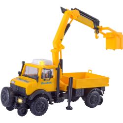 14991 Zweiwege UNIMOG GleisBau mit Arbeitskran und Korb