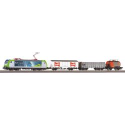 59028 SmartControl light Set mit Bettungsgleis BLS Güterzug