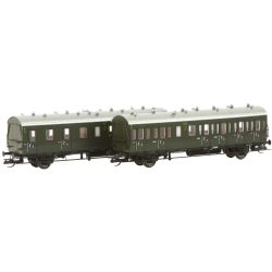 70001 Einmalserie 2er Set Personenwagen DRG Ep. II