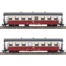 03982 Personenwagenset der HSB, bestehend aus zwei Personenwagen KB, Ep. V-VI